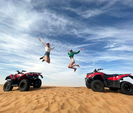 dubai quad biking image