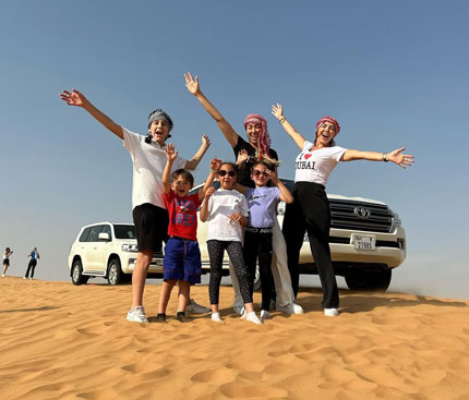 dubai desert safari image