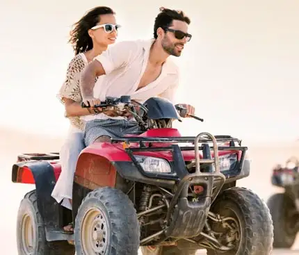 Why Couples Love Evening Desert Safaris with Quad Bike Adventures