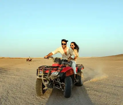 Why Couples Love Evening Desert Safaris with Quad Bike Adventures
