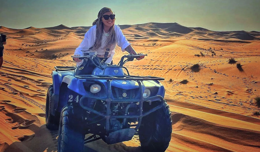 Evening Desert Safari with Quad Bike