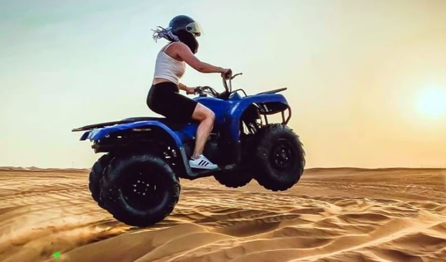 Evening Desert Safari with Quad Bike