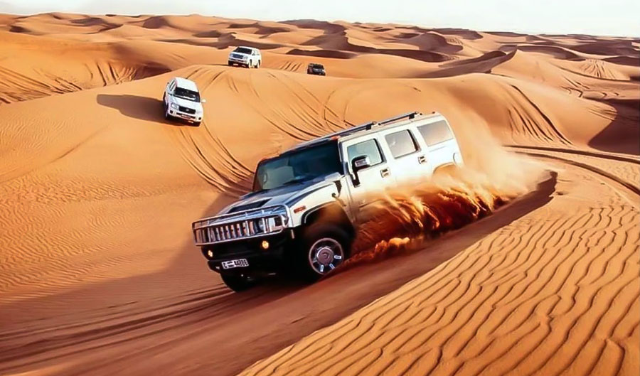 Hummer Desert Safari in Dubai