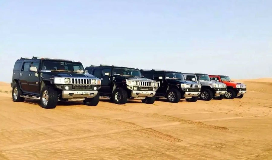 Hummer Desert Safari in Dubai