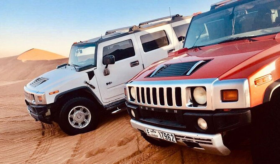 Hummer Desert Safari in Dubai