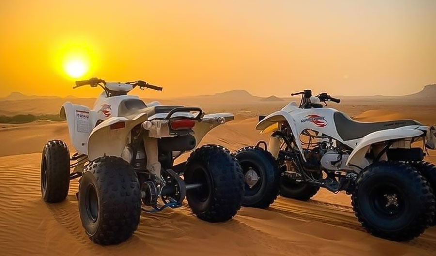 Morning Desert Safari with Quad Bike
