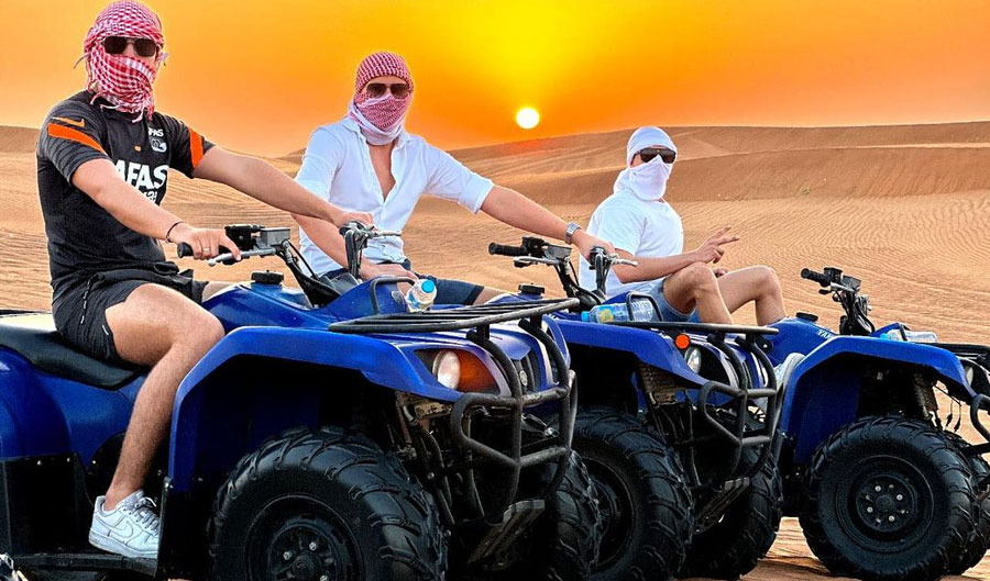 Morning Desert Safari with Quad Bike