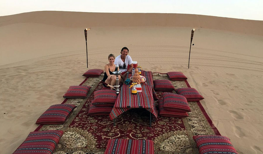 Romantic Dune Dinner in Dubai