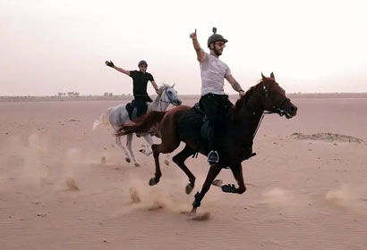 Desert Horse Ride Dubai thumb