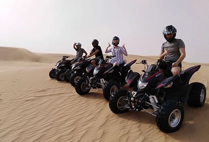 Evening Desert Safari with Quad Bike Dubai thumb